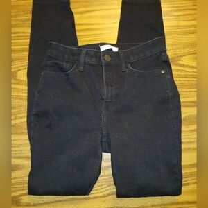 ❄️LC Lauren Conrad Black Skinny Jeans Size 4L
